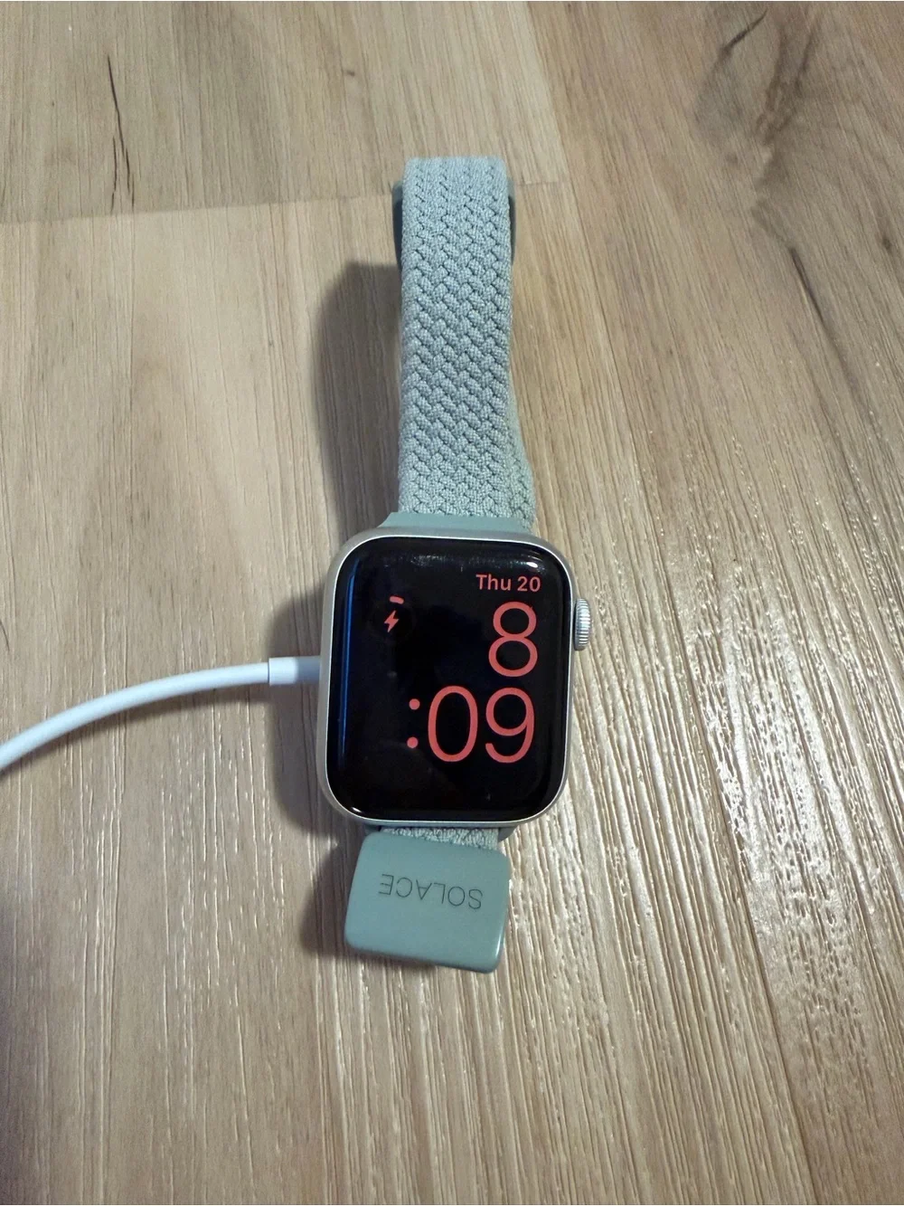 Apple Watch, Charger and Solace Band Bundle